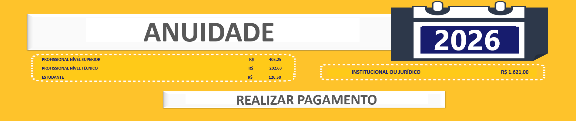 Anuidade 2026